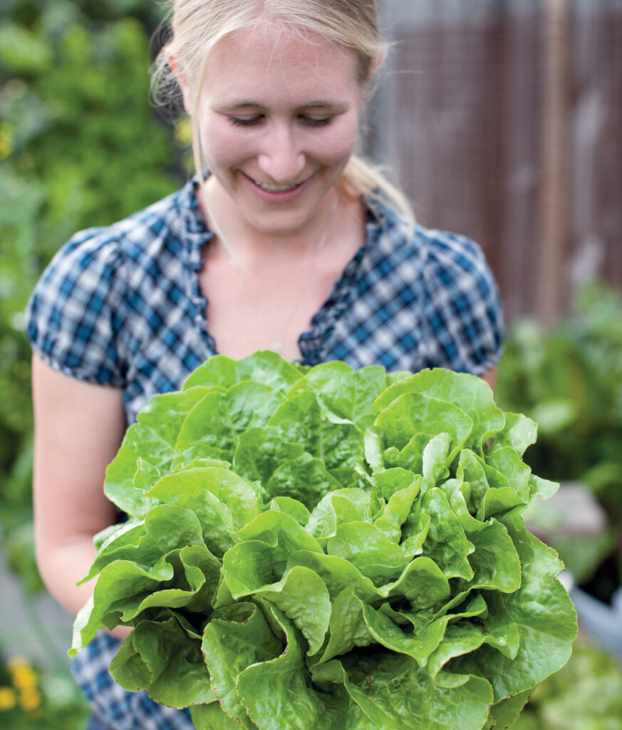 Willi Galloway In Her Garden